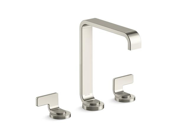 Kallista - Guise Widespread Sink Faucet, Tall Spout, Lever Handles