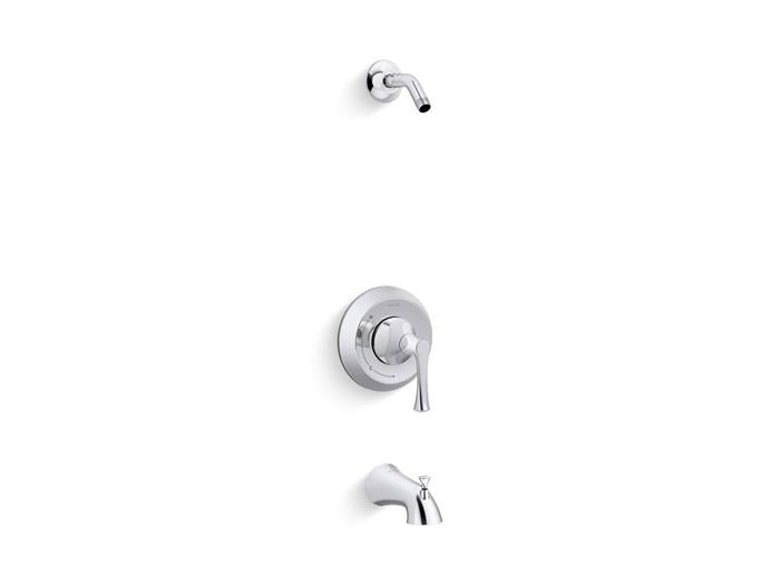 Kohler - Buckley Ngrt Bath And Shower Trim Kit, Less Showerhead