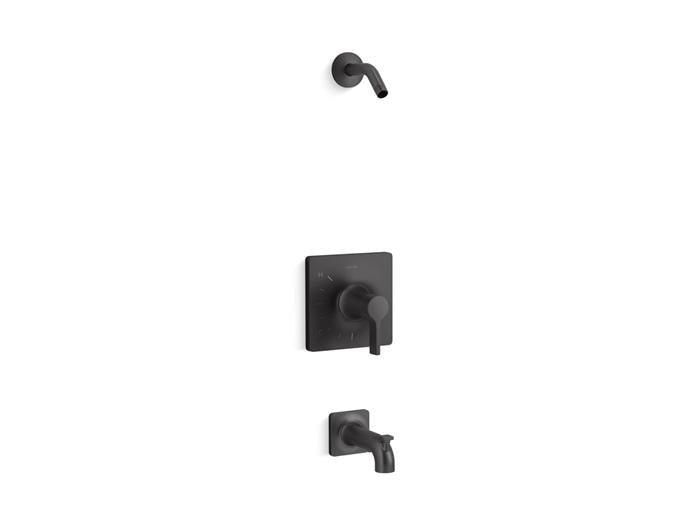 Kohler - Venza Rite-Temp Bath And Shower Trim, Less Showerhead