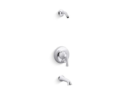 Kohler - Buckley Rite-Temp Bath And Shower Trim Kit With Push-Button Diverter, Without Showerhead