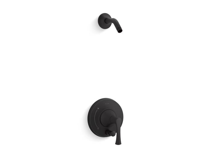 Kohler - Buckley Rite-Temp Shower Kit, Less Showerhead