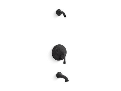 Kohler - Buckley Rite-Temp Bath And Shower Trim Kit With Push-Button Diverter, Without Showerhead