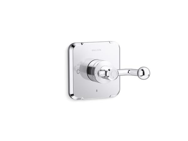 Kallista - Vice Thermostatic Trim, Crank Handle - Polished Chrome