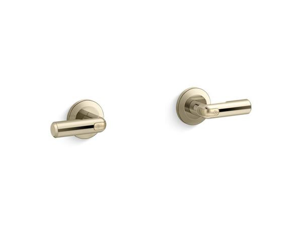 Kallista - Vice Wall-Mount Bath Faucet Handles - French Gold