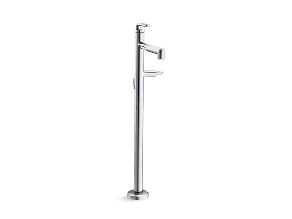 Kallista - Vice Freestanding Bath Faucet, Less Handshower - Polished Chrome