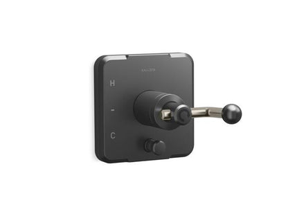 Kallista - Vice Pressure Balance Trim with Diverter, Crank Handle