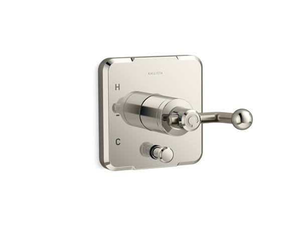 Kallista - Vice Pressure Balance Trim with Diverter, Crank Handle