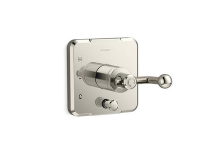 Kallista - Vice Pressure Balance Trim with Diverter, Crank Handle