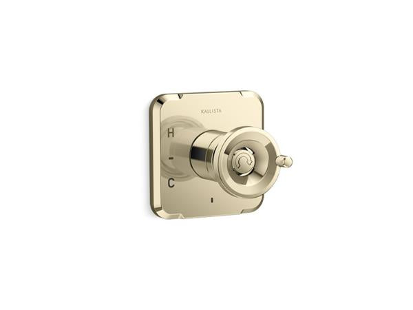 Kallista - Vice Pressure Balance Trim, Wheel Handle
