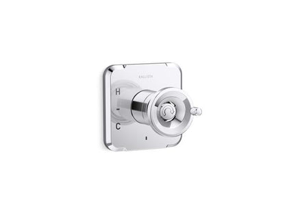 Kallista - Vice Pressure Balance Trim, Wheel Handle