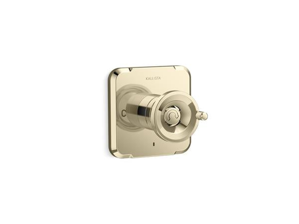 Kallista - Vice Thermostatic Trim, Wheel Handle