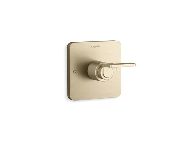 Kallista - Guise Thermostatic trim, Lever Handle