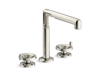 Kallista - Vice Deck Mount Bath Faucet, Wheel Handle