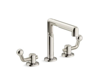 Kallista - Vice Widespread Sink Faucet, Crank Handles