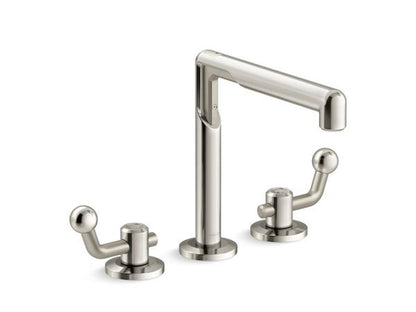 Kallista - Vice Deck Mount Bath Faucet, Crank Handle