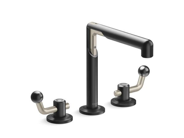 Kallista - Vice Deck Mount Bath Faucet, Crank Handle