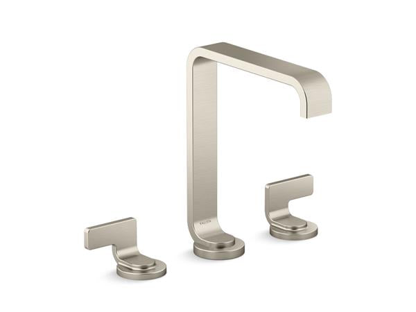 Kallista - Guise Widespread Sink Faucet, Tall Spout, Lever Handles