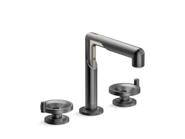 Kallista - Vice Widespread Sink Faucet, Wheel Handles