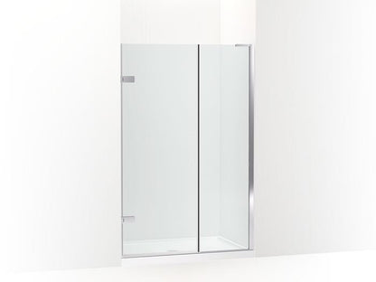 Kohler - Composed 3/8 Inch Pivot Door Glass And Hardware, No Handle 71.5X46.00