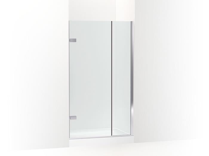 Kohler - Composed 3/8 Inch Pivot Door Glass And Hardware, No Handle 71.5X40.37