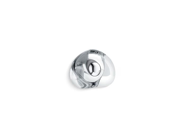Kohler - Landshapes Oval Cabinet Knob - Clear
