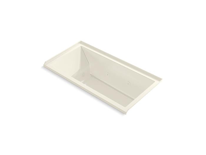 Kohler - Underscore 60 X 30 Inch Drop-In/Alcove Heated Whirlpool Bath, Right