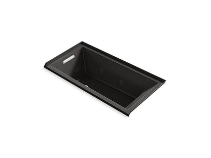 Kohler - Underscore 60 X 30 Inch Drop-In/Alcove Heated Whirlpool Bath, Left