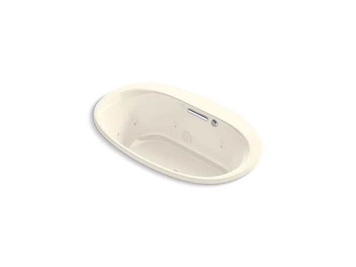 Kohler - Underscore 60 X 36 Inch 59-3/4 X 35-3/4 Inch Drop-In Heated Bubblemassage Air Bath With Whirlpool