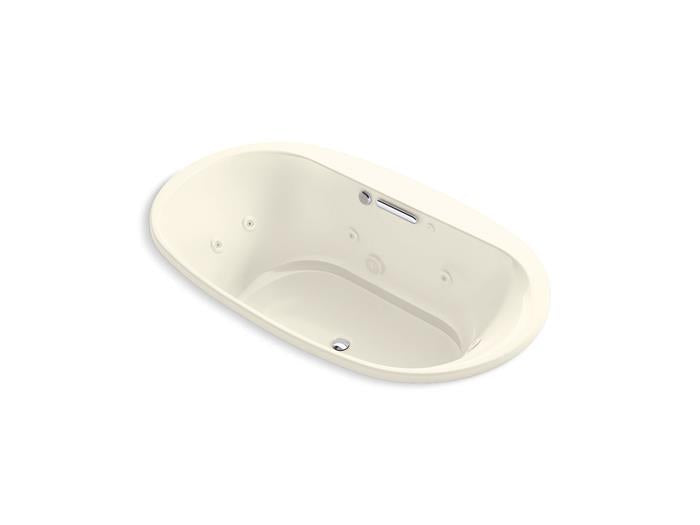 Kohler - Underscore 71-1/2 X 41-1/2 Inch Drop-In Heated Bubblemassage Air Bath With Whirlpool