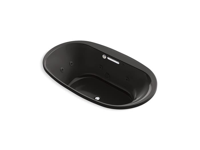 Kohler - Underscore 71-1/2 X 41-1/2 Inch Drop-In Heated Bubblemassage Air Bath With Whirlpool