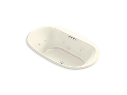 Kohler - Underscore 71-1/2 X 41-1/2 Inch Oval Drop-In Heated Whirlpool Bath
