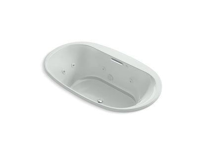 Kohler - Underscore 71-1/2 X 41-1/2 Inch Oval Drop-In Heated Whirlpool Bath
