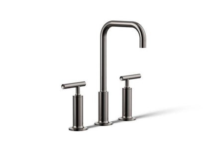 Kohler - Purist Widespread Bathroom Sink Faucet With Lever Handles, 1.2 Gpm
