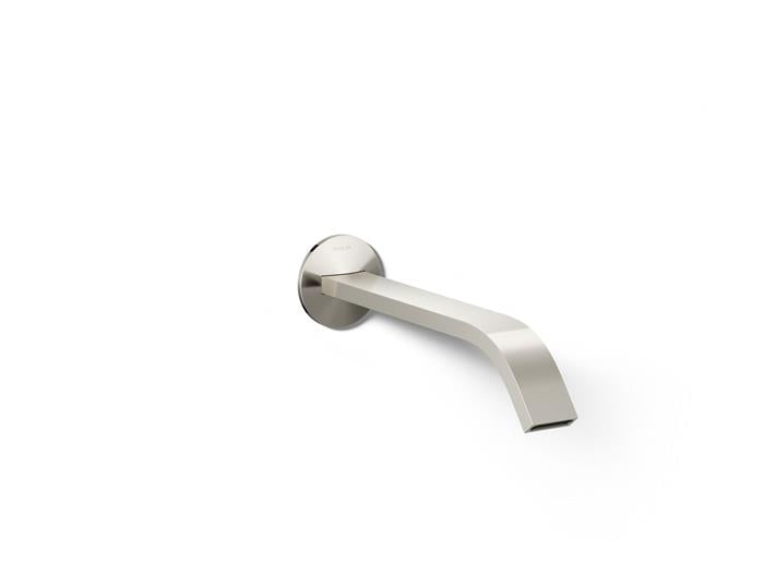 Kohler - Components Wall-Mount Bathroom Sink Faucet Spout With Ribbon Design, 1.2 Gpm