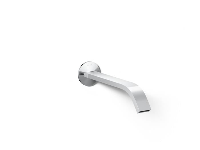 Kohler - Components Wall-Mount Bathroom Sink Faucet Spout With Ribbon Design, 1.2 Gpm