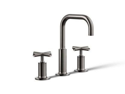 Kohler - Purist Widespread Bathroom Sink Faucet With Cross Handles, 1.2 Gpm