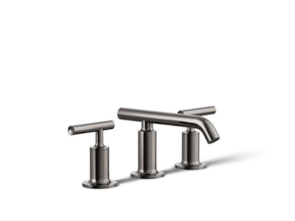 Kohler - Purist Widespread Bathroom Sink Faucet With Lever Handles, 1.2 Gpm