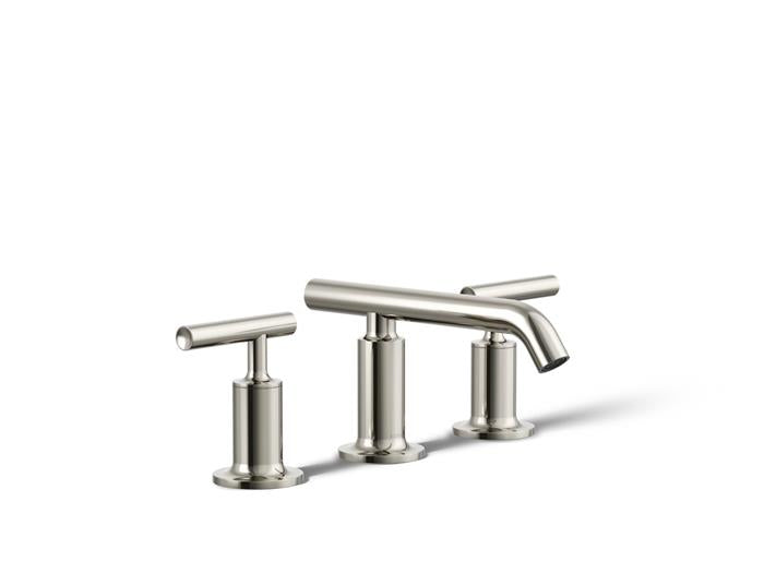 Kohler - Purist Widespread Bathroom Sink Faucet With Lever Handles, 1.2 Gpm