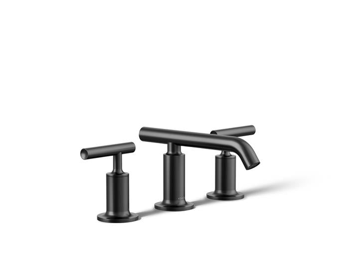 Kohler - Purist Widespread Bathroom Sink Faucet With Lever Handles, 1.2 Gpm