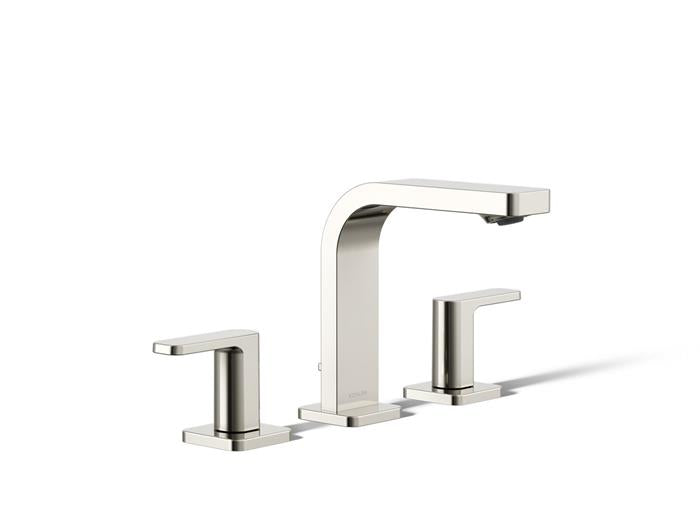 Kohler - Parallel Widespread Lavatory Faucet, Lever