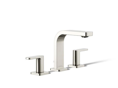 Kohler - Parallel Widespread Lavatory Faucet, Lever