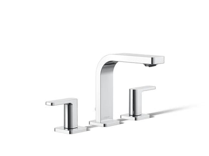 Kohler - Parallel Widespread Lavatory Faucet, Lever