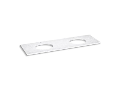 Kohler - Silestone 73 Inch Quartz Vanity Top With Two Oval Cutouts