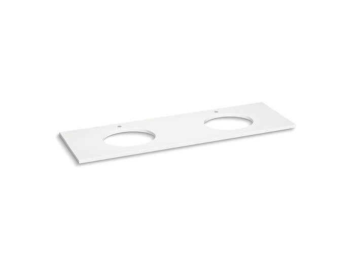 Kohler - Silestone 73 Inch Quartz Vanity Top With Two Oval Cutouts