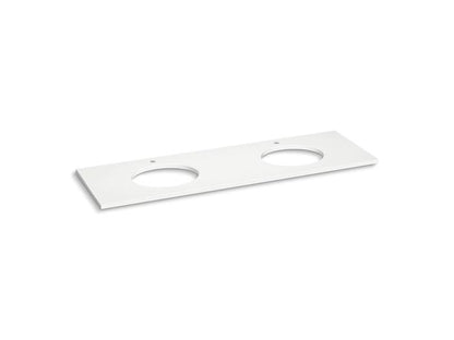 Kohler - Silestone 73 Inch Quartz Vanity Top With Two Oval Cutouts