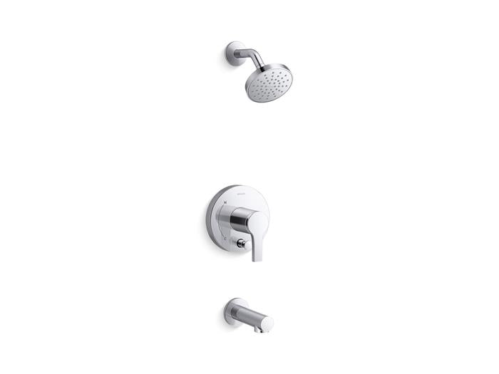 Kohler - Elate Rite-Temp Bath And Shower Trim Kit, 1.5 Gpm