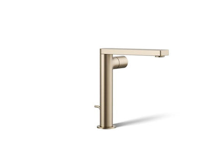 Kohler - Composed Tall Single-Handle Bathroom Sink Faucet With Cylindrical Handle, 1.2 Gpm