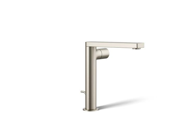Kohler - Composed Tall Single-Handle Bathroom Sink Faucet With Cylindrical Handle, 1.2 Gpm