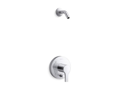 Kohler - Elate Rite-Temp Shower Kit, Less Showerhead
