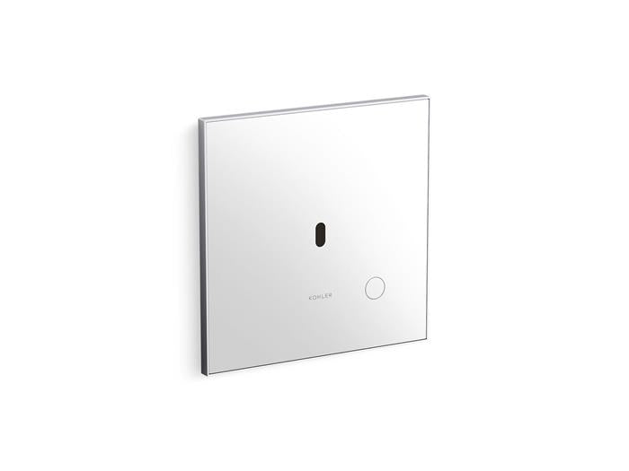 Kohler - Mach Flex Glass Faceplate For Concealed Touchless Toilet Flushometer, 1.1 Gpf